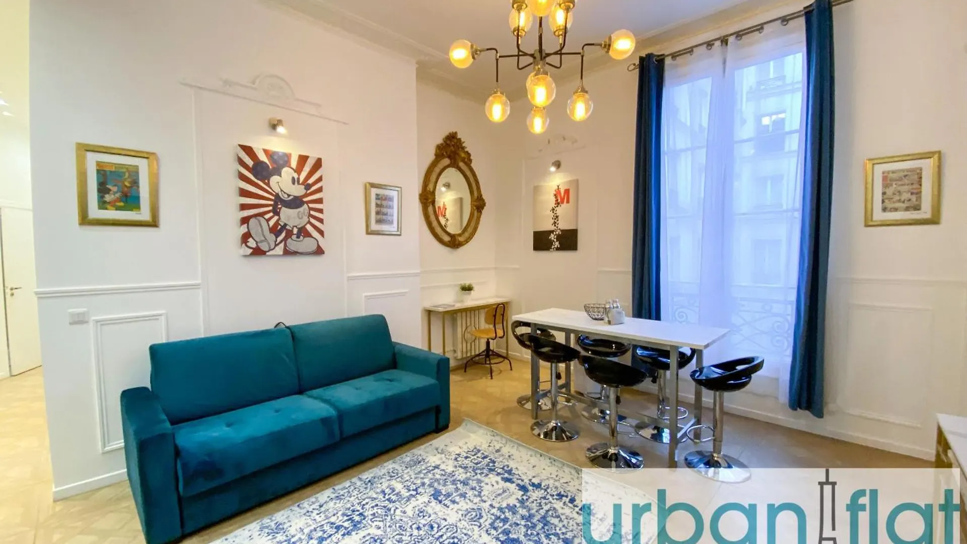 Urban Flat 72 - Pretty 3 Bedroom Flat - Triangle D Or Paris Apartment