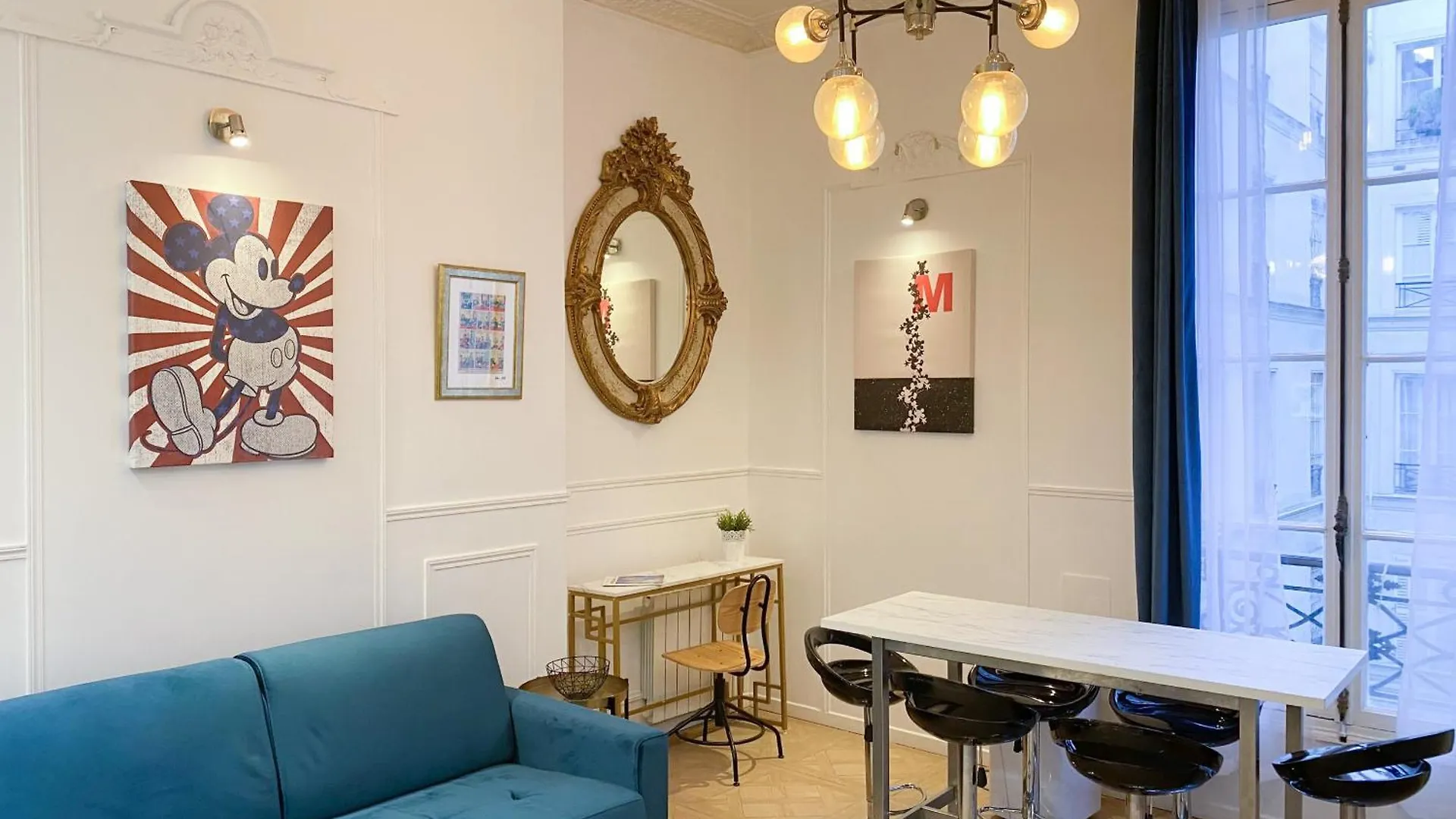 Apartment Urban Flat 72 - Pretty 3 Bedroom Flat - Triangle D Or Paris